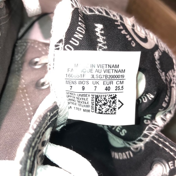 Converse All Star Special Edition CAF Sneakers 7 - Picture 9 of 12